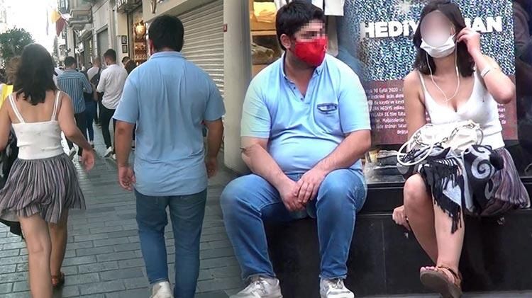 Taksim'de iğrenç taciz! Enteresan savunma 6