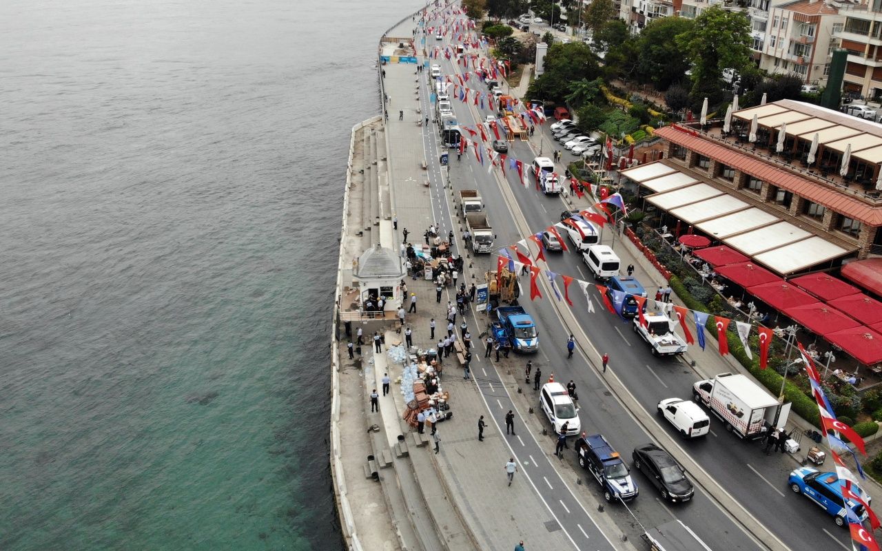 Üsküdar sahilinde hareketli anlar 3