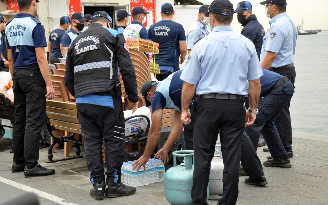 Üsküdar sahilinde hareketli anlar 6