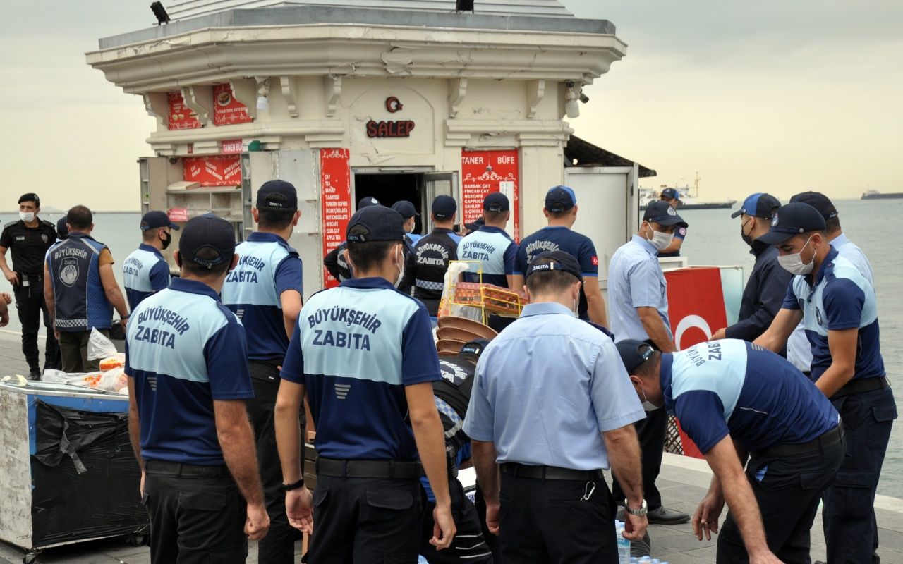Üsküdar sahilinde hareketli anlar 7