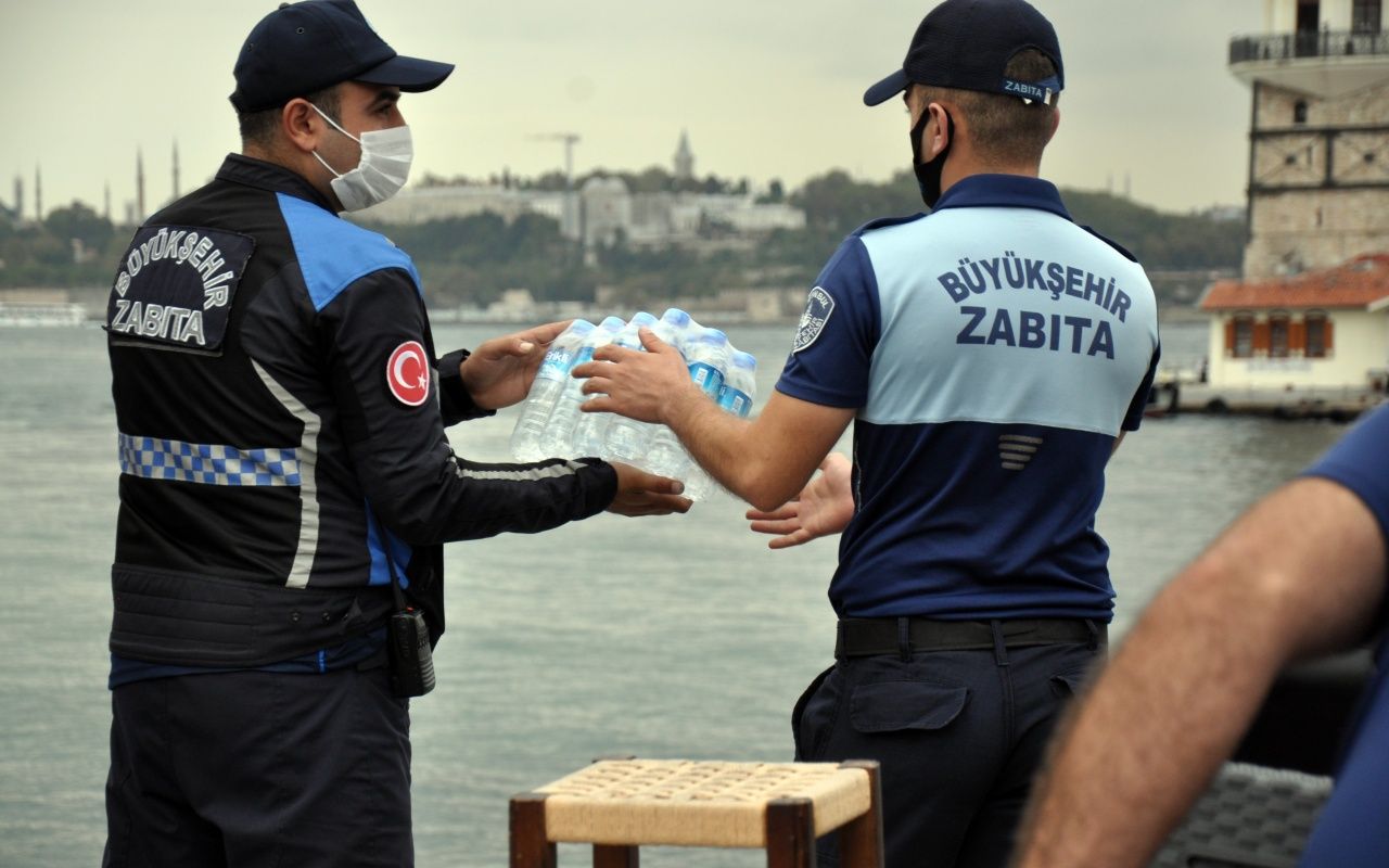 Üsküdar sahilinde hareketli anlar 15