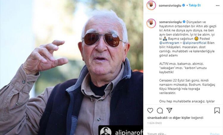 Masterchef jürisi Somer Sivrioğlu babasını kaybetti! 3
