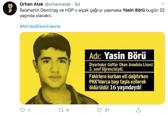 Türkiye Yasin Börü'yü unutmadı 7