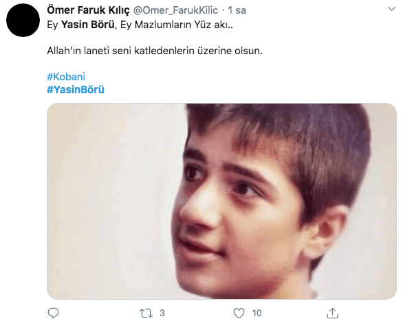 Türkiye Yasin Börü'yü unutmadı 2