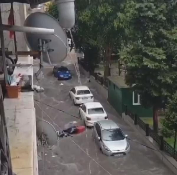 Araçlarını korumak için zamanla yarıştılar! 3