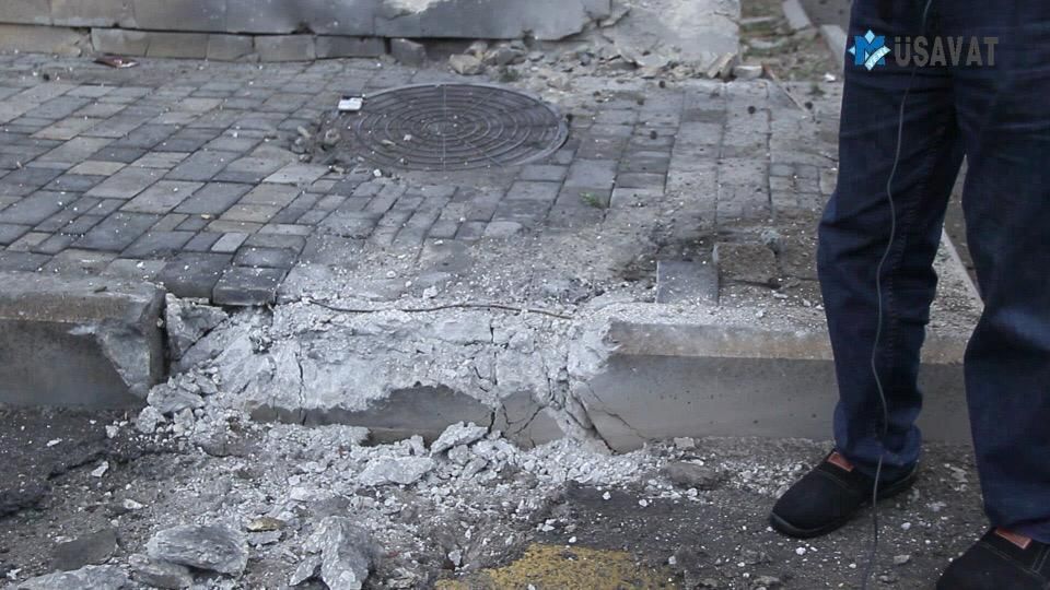 Ermenistan topçusu Terter'de Askerlik Şubesi ve otobüs garajını vurdu: 2 sivil öldü 3