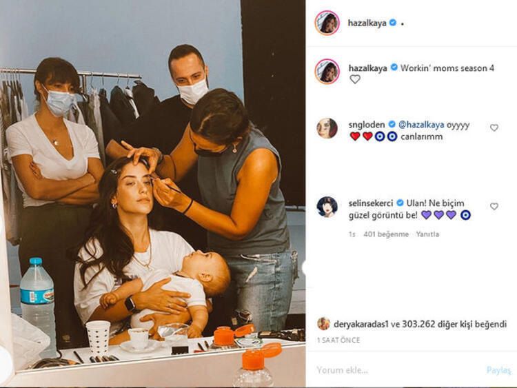 Oyuncu Hazal Kaya’dan eşi Ali Atay’a esprili iltifat! 5