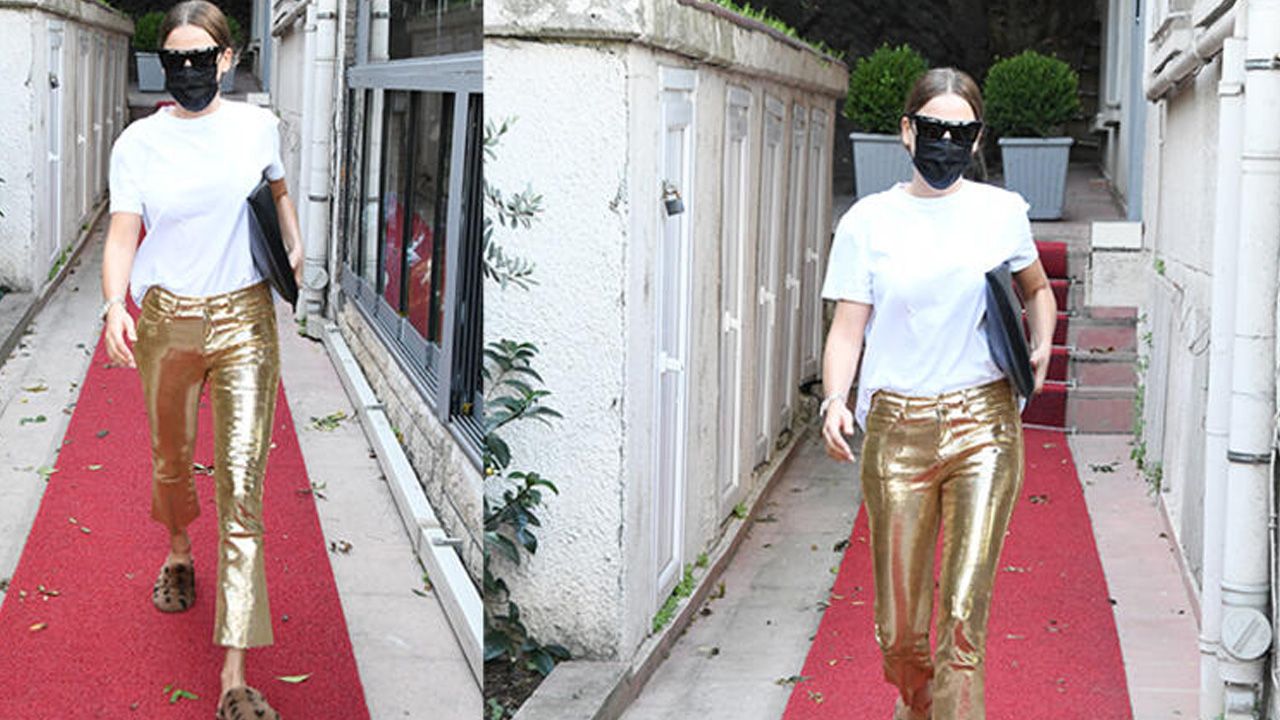 Serenay Sarıkaya'nın 15 bin TL'lik terlikleri! 1