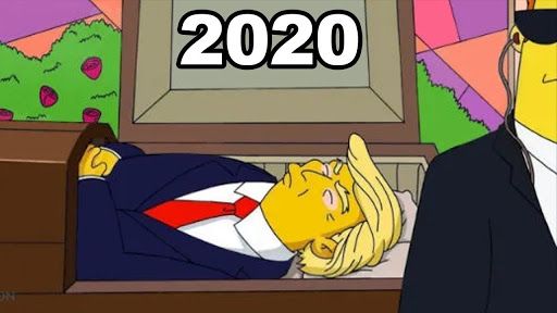 Trump korona oldu, gözler Simpsons'a çevrildi 2