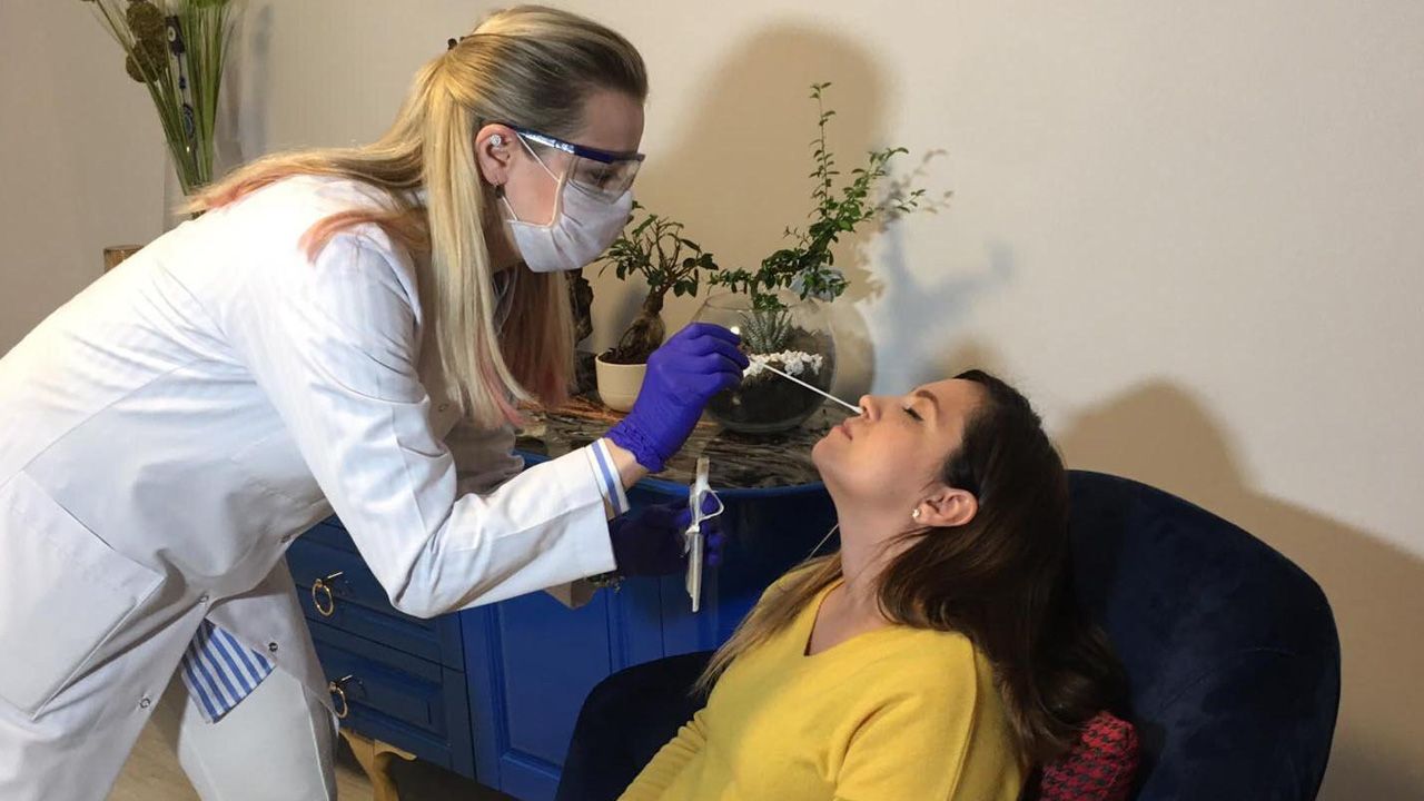 Korona sürüntü testi yapılırken kafatası duvarı delindi! 4