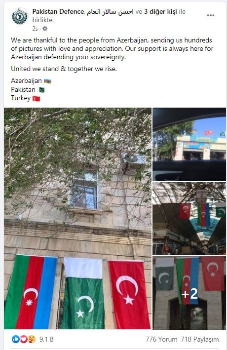 Türkiye ve Azerbaycan'a güçlü destek 6