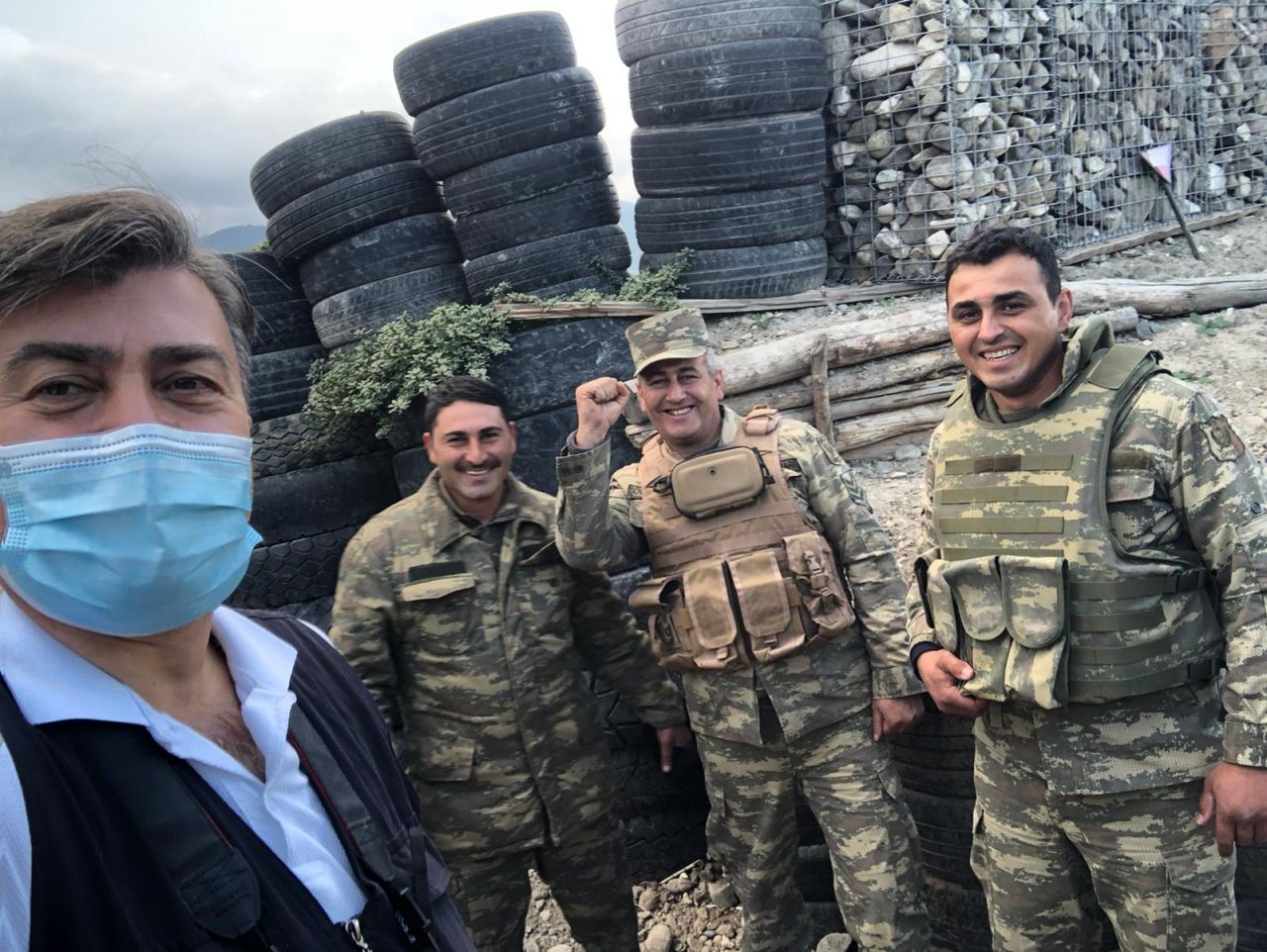 SuperHaber cephede sıfır noktasında Azerbaycan askeriyle omuz omuza 12