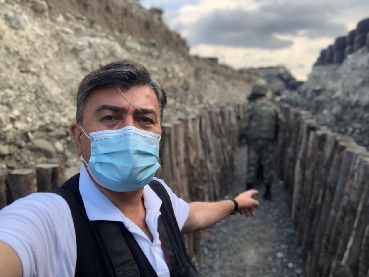 SuperHaber cephede sıfır noktasında Azerbaycan askeriyle omuz omuza 15
