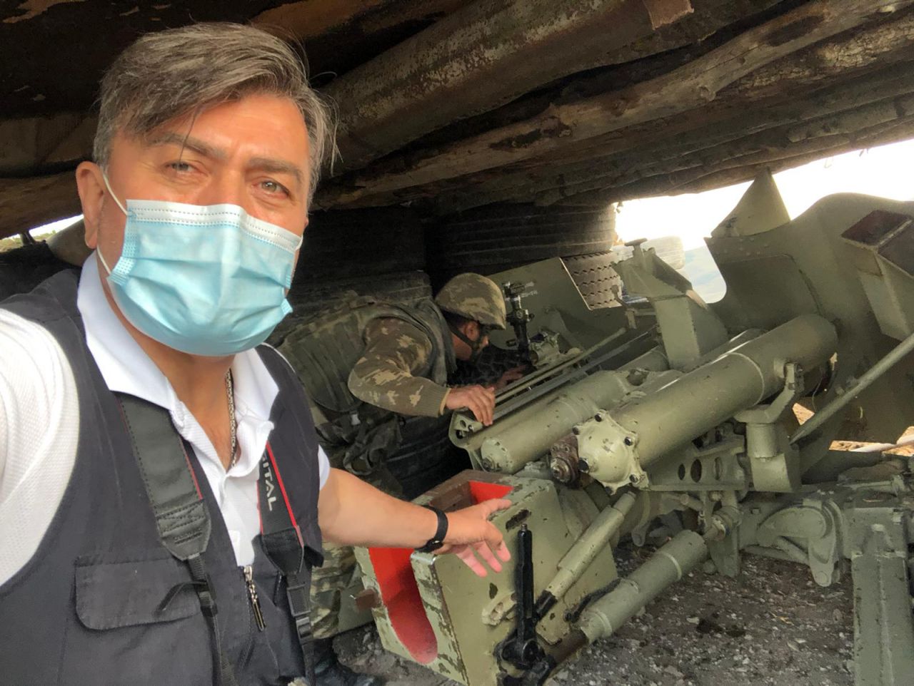 SuperHaber cephede sıfır noktasında Azerbaycan askeriyle omuz omuza 1