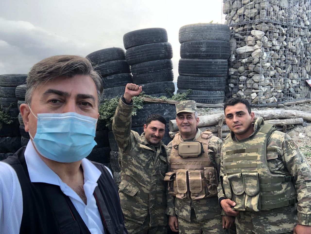 SuperHaber cephede sıfır noktasında Azerbaycan askeriyle omuz omuza 11