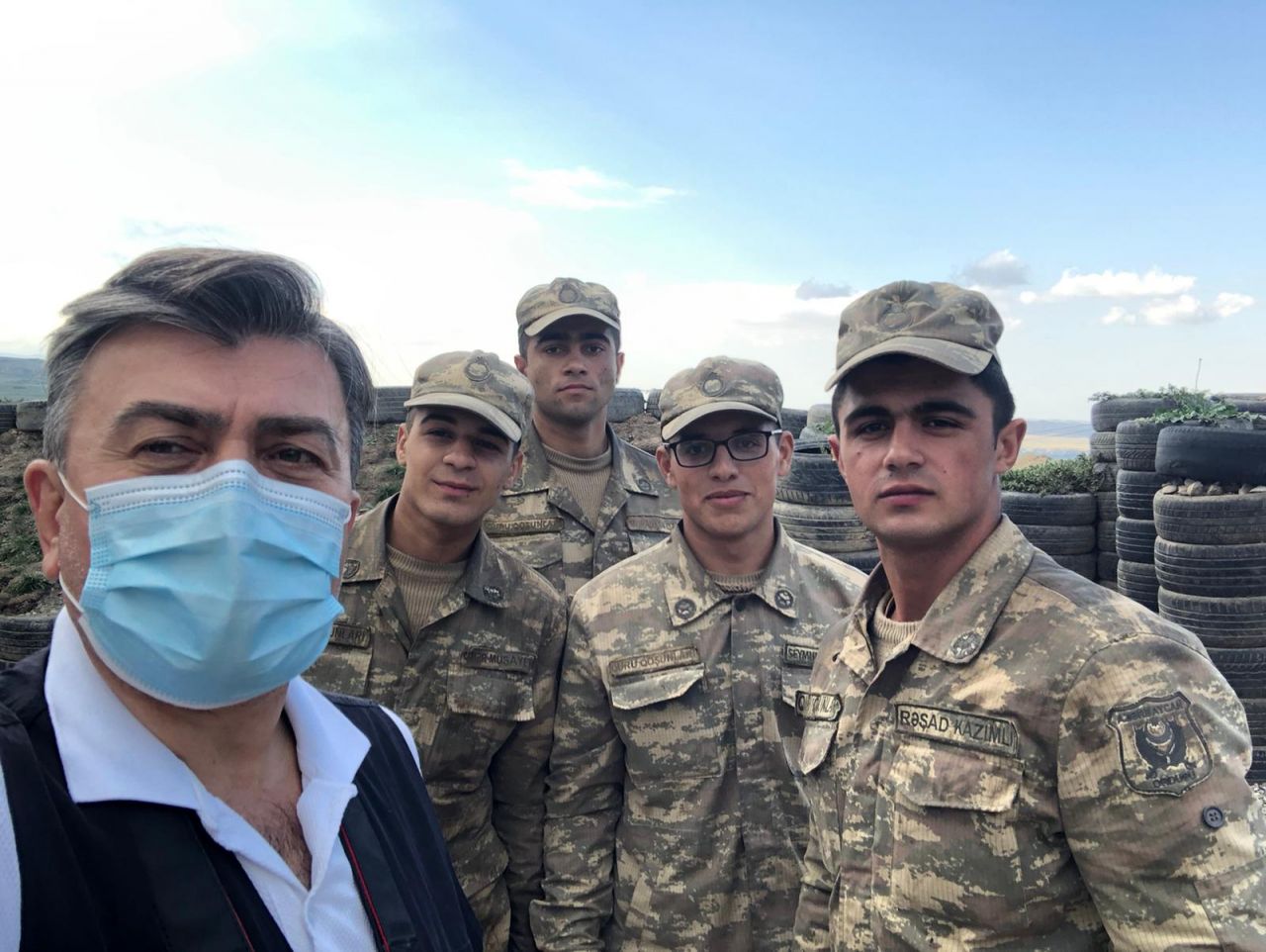 SuperHaber cephede sıfır noktasında Azerbaycan askeriyle omuz omuza 8