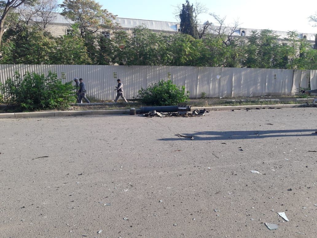 SuperHaber, Gence'deki patlama yerinde 2