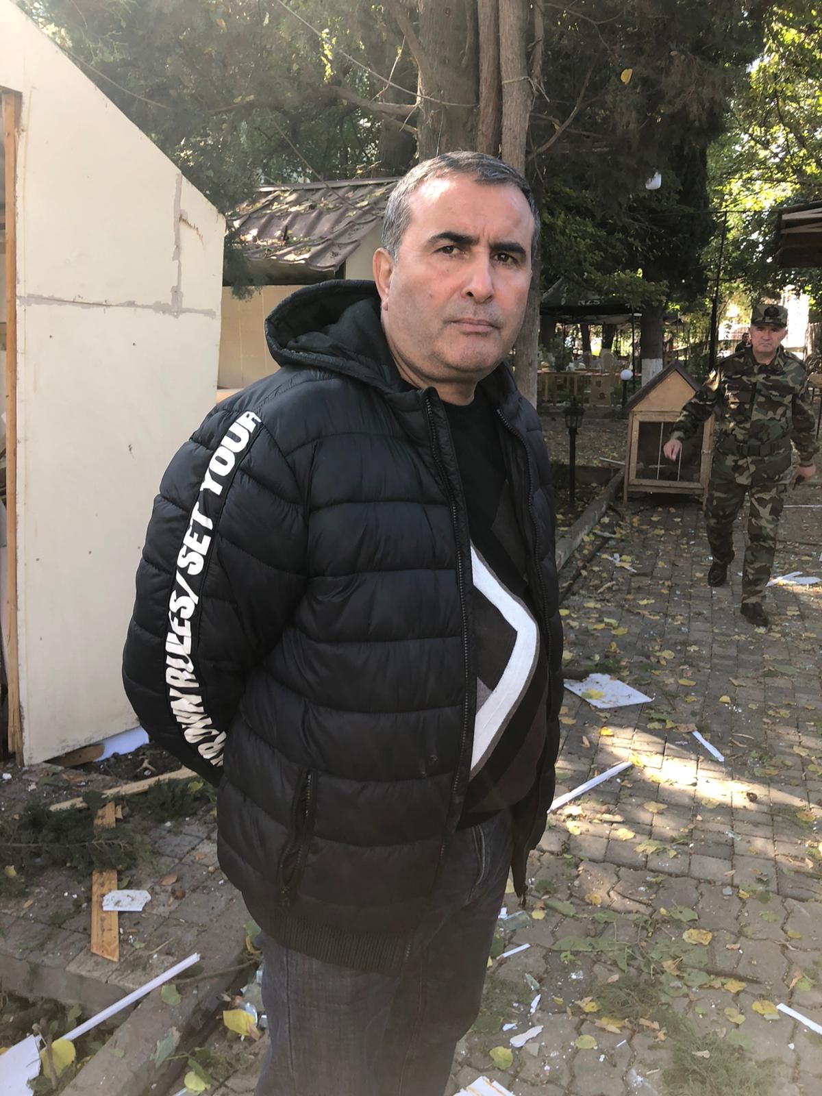 SuperHaber, Gence'deki patlama yerinde 8