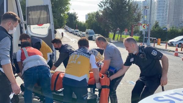 Metro raylarına atlayan kişi ağır yaralandı 1