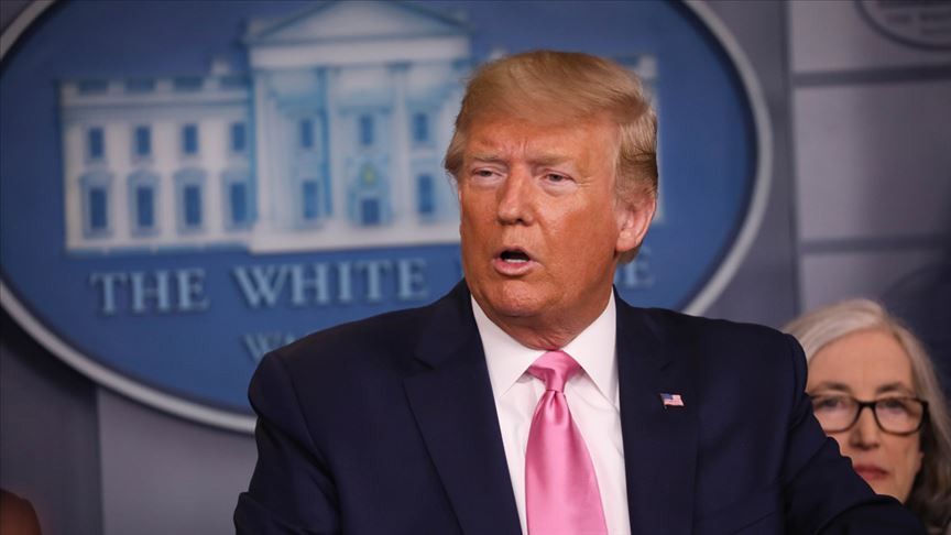 ABD Başkanı Trump canlı yayında öksürük krizine girdi! 3