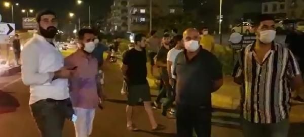 Orman yangını sonrası İskenderun'da gergin gece 4