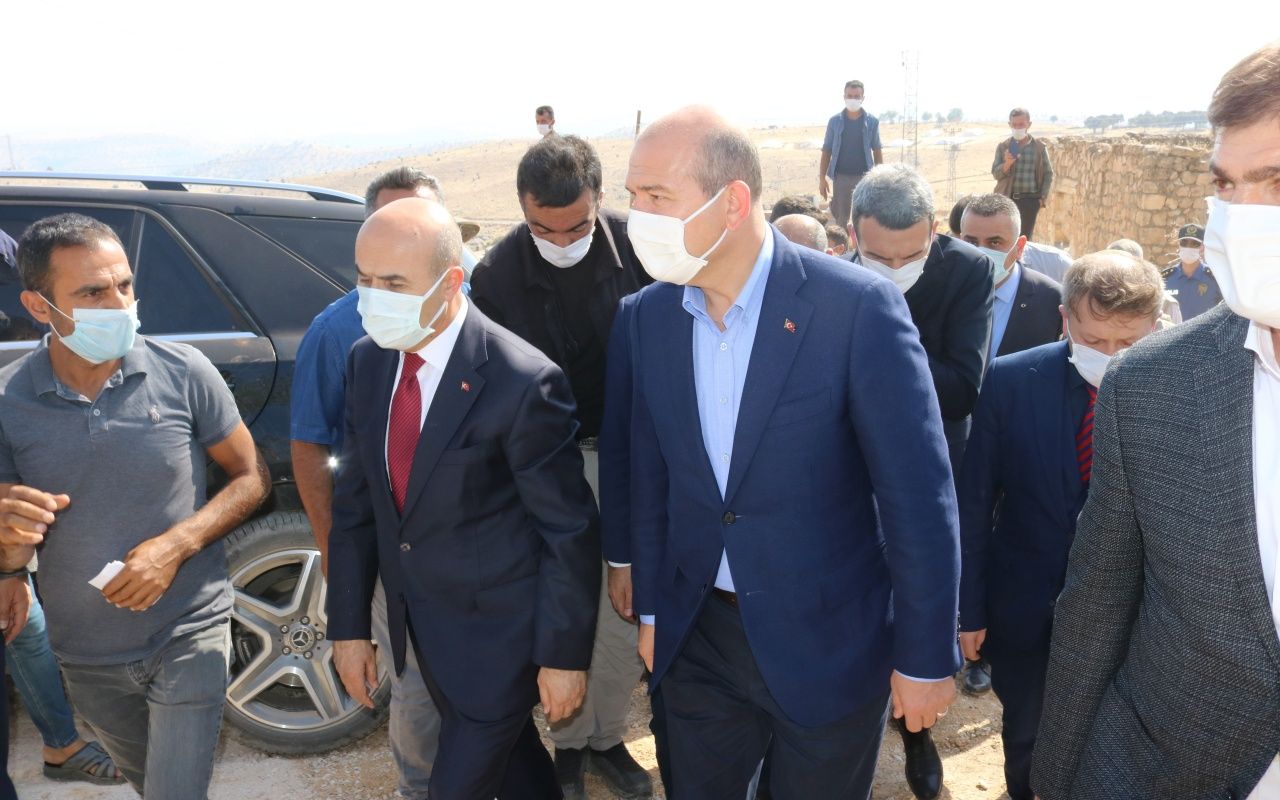 Bakan Soylu'dan Sakarya'da saldırıya uğrayan işçilere ziyaret 5