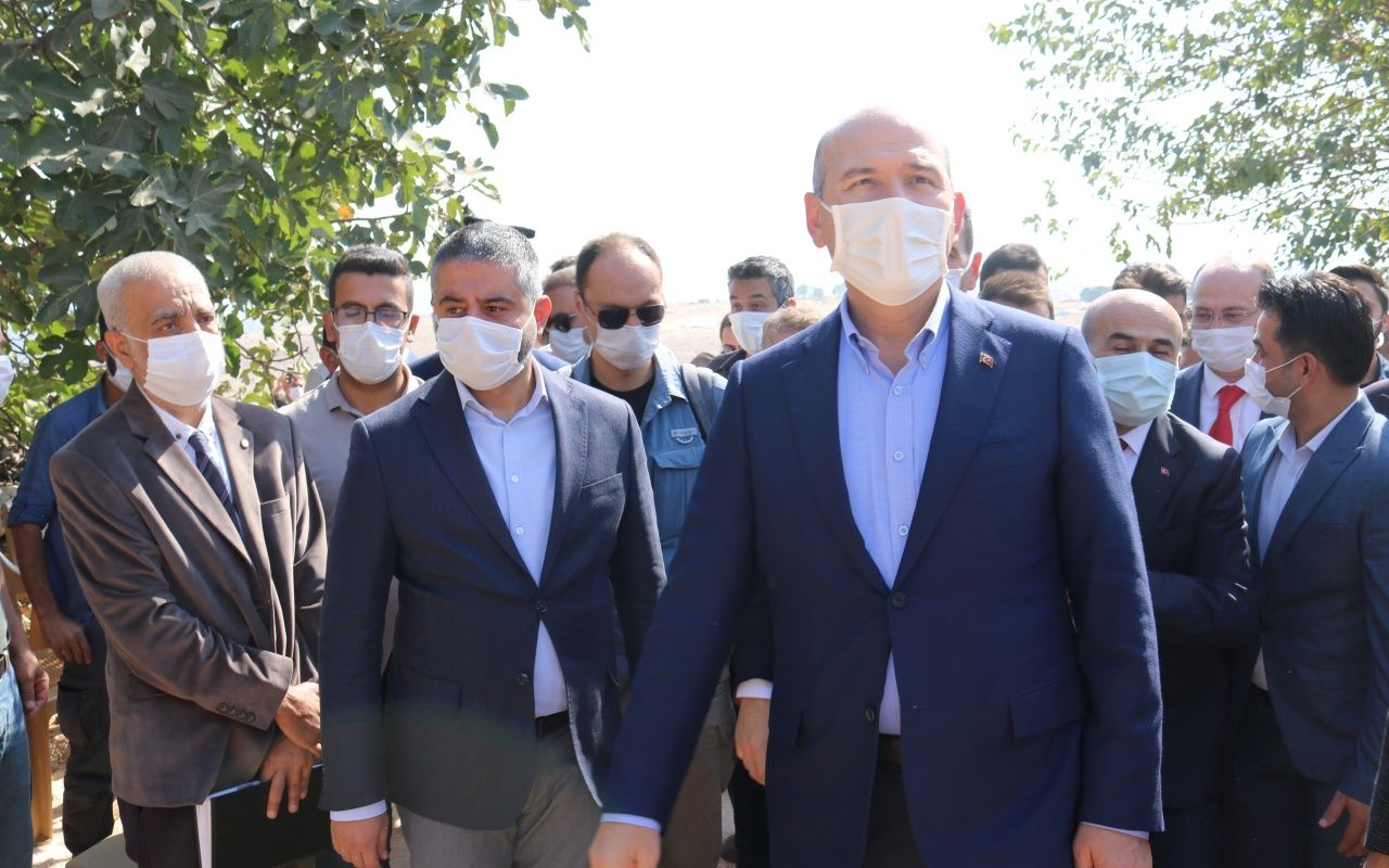 Bakan Soylu'dan Sakarya'da saldırıya uğrayan işçilere ziyaret 3