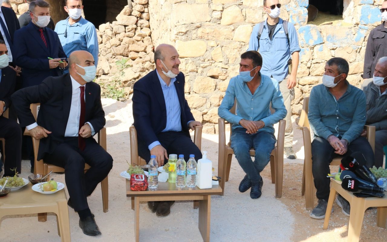 Bakan Soylu'dan Sakarya'da saldırıya uğrayan işçilere ziyaret 10