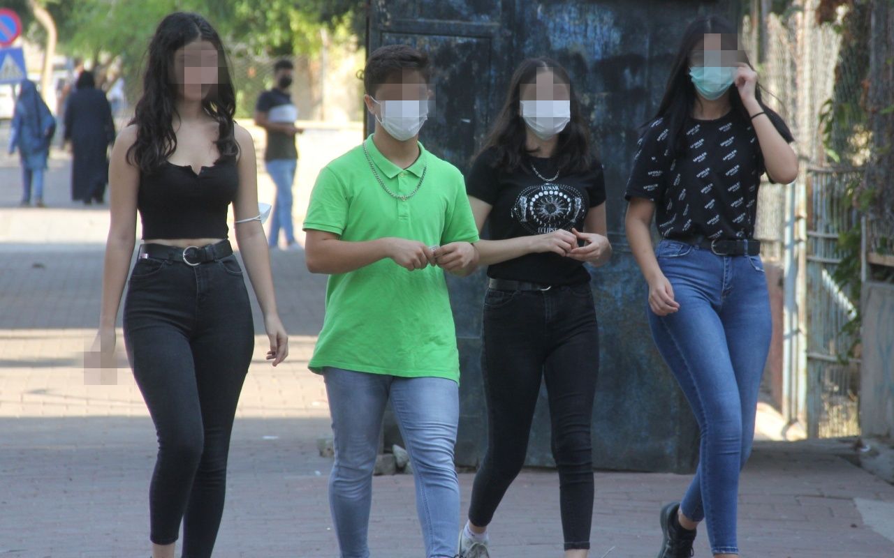 Polisi gören kız kaçmaya çalıştı 1