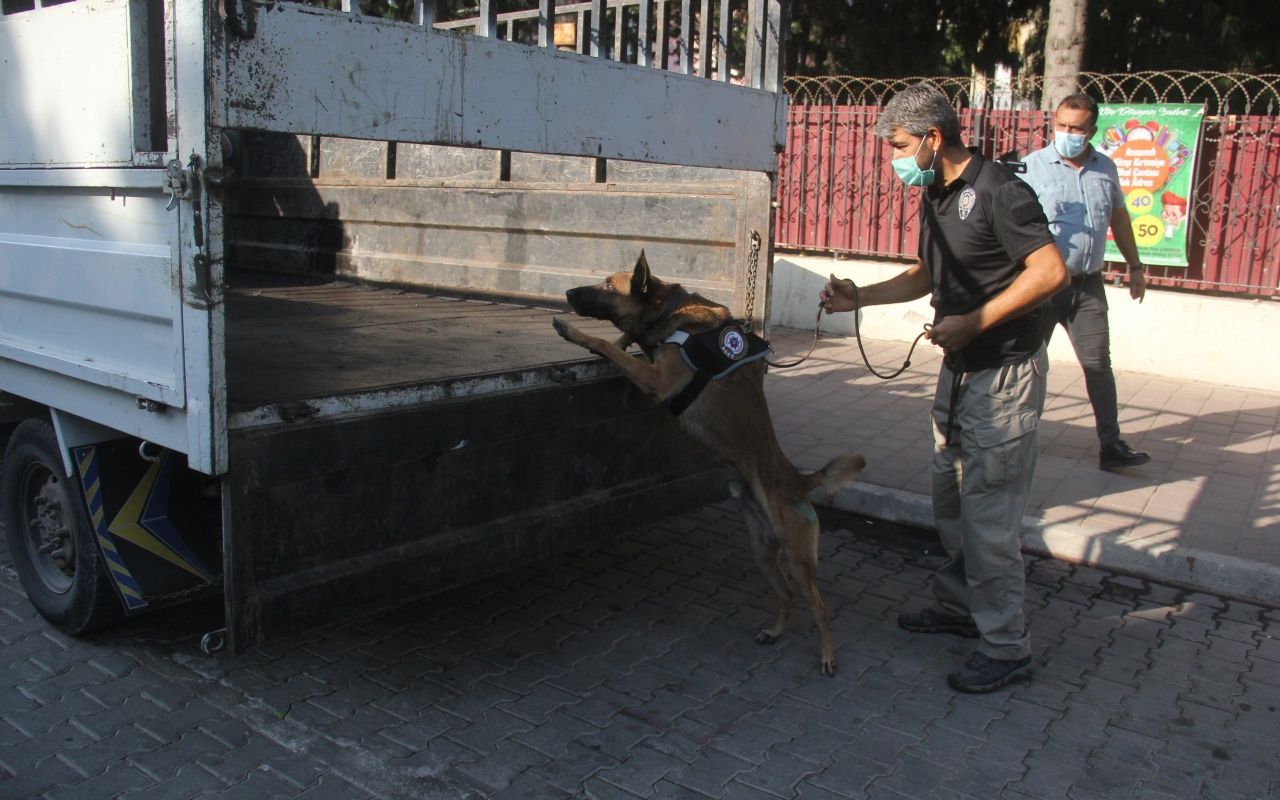 Polisi gören kız kaçmaya çalıştı 9