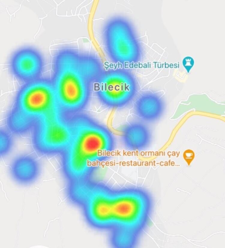 Kritik illerin yoğunluk haritası korkuttu 12