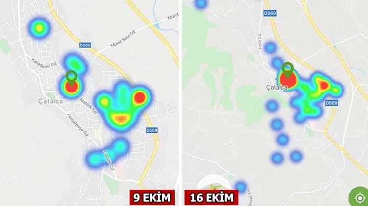 İşte İstanbul'da ilçe ilçe koronavirüs haritası... 17