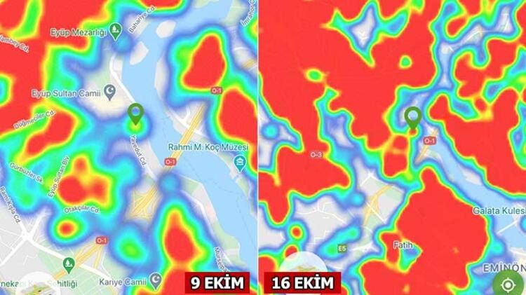 İşte İstanbul'da ilçe ilçe koronavirüs haritası... 21