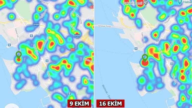 İşte İstanbul'da ilçe ilçe koronavirüs haritası... 25
