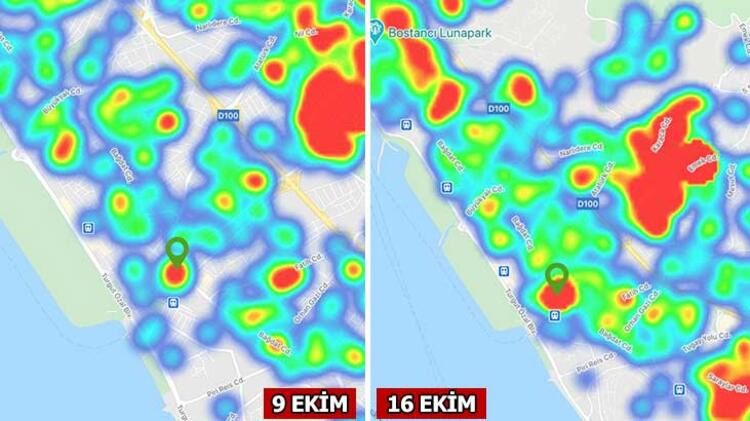 İşte İstanbul'da ilçe ilçe koronavirüs haritası... 29