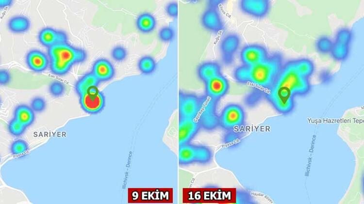 İşte İstanbul'da ilçe ilçe koronavirüs haritası... 32