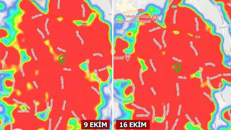 İşte İstanbul'da ilçe ilçe koronavirüs haritası... 7