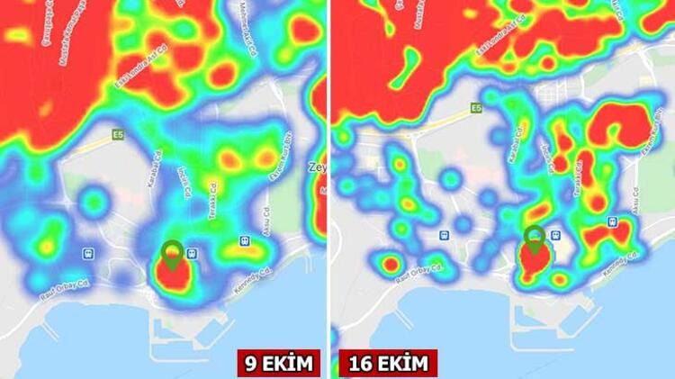 İşte İstanbul'da ilçe ilçe koronavirüs haritası... 9