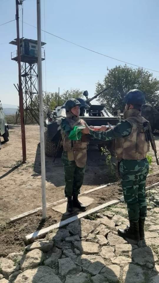O köylerde artık Azerbaycan bayrağı dalgalanıyor 8