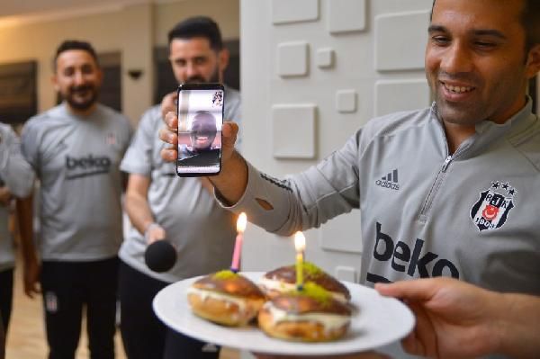 Beşiktaş antrenmanında ilginç detay 5