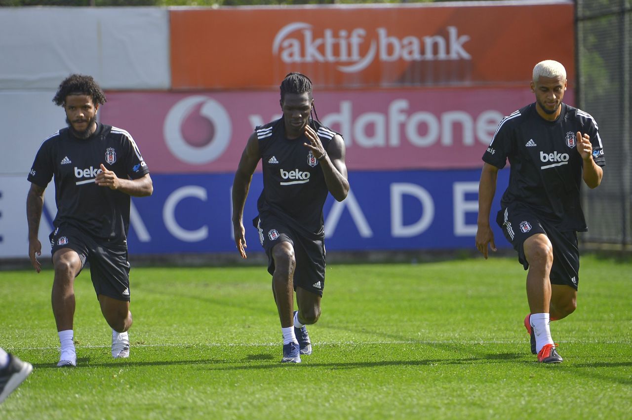 Beşiktaş antrenmanında ilginç detay 2