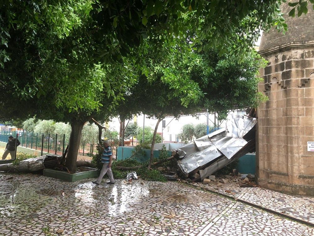Antalya'da fırtına ve dolu can aldı 6