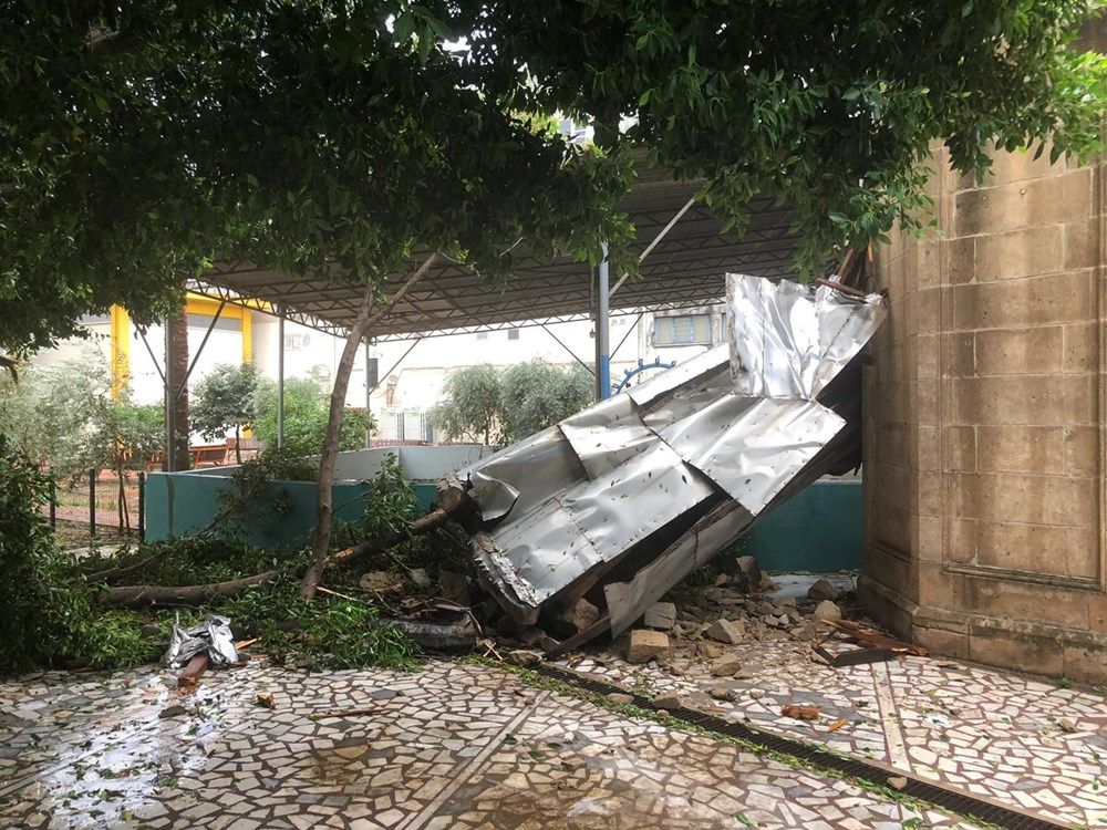 Antalya'da fırtına ve dolu can aldı 9