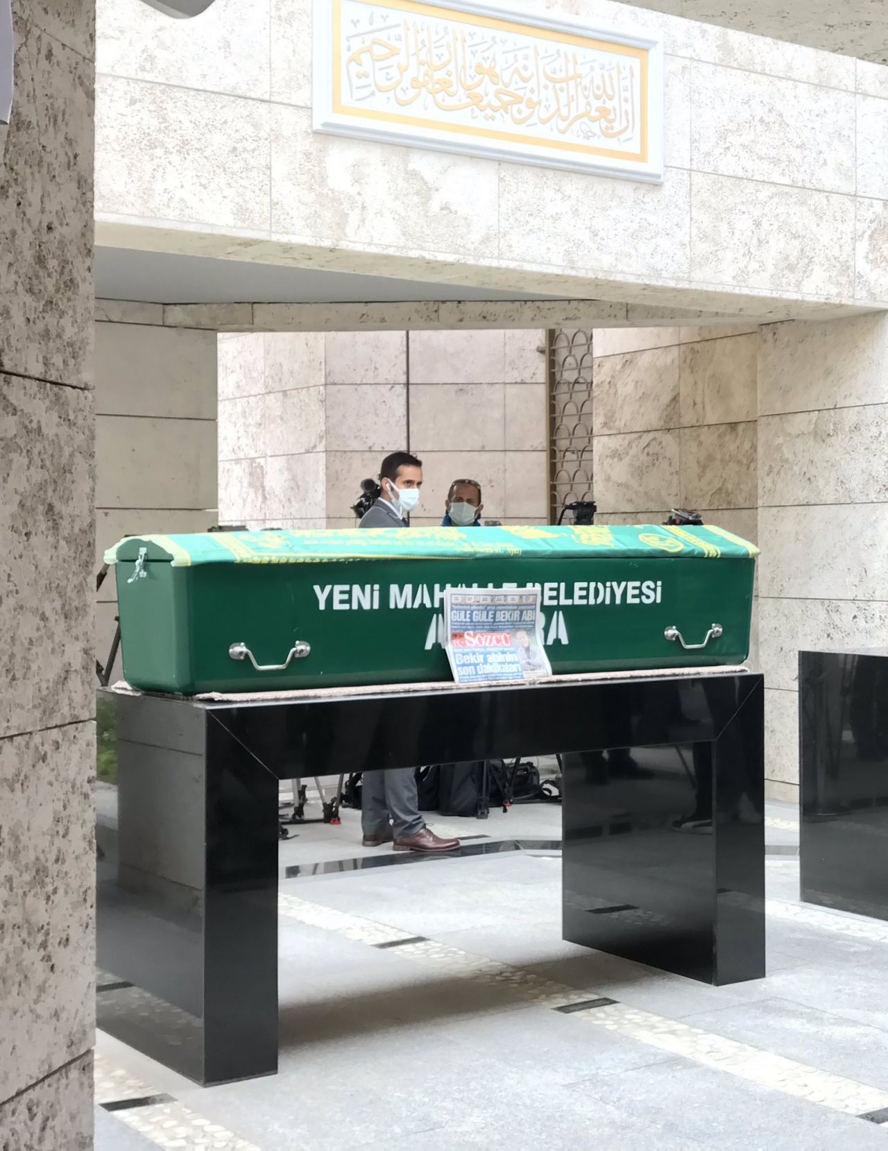 Gazeteci Bekir Coşkun'a veda 7