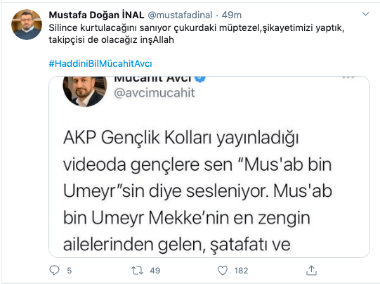 Hz. Muhammed'in bayraktarına dil uzattı! 3