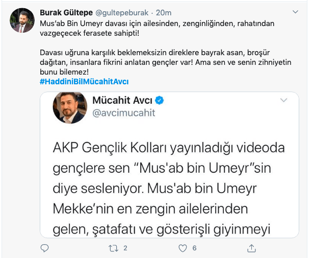 Hz. Muhammed'in bayraktarına dil uzattı! 10