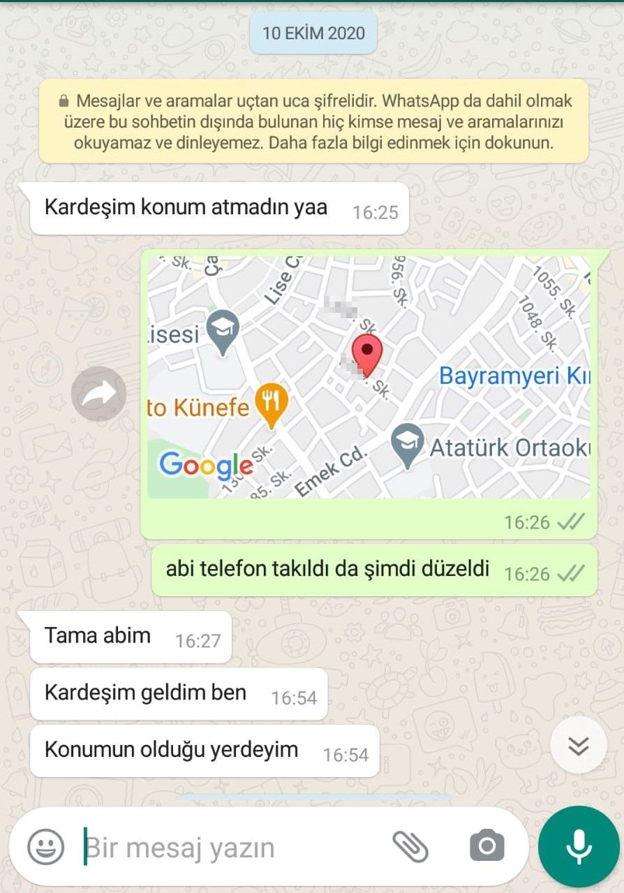 Yemek siparişi sonrası hayatının şokunu yaşadı 2