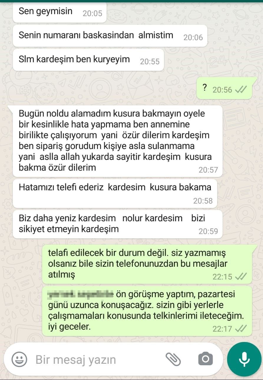 Yemek siparişi sonrası hayatının şokunu yaşadı 4
