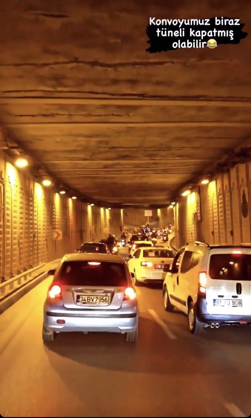 İstanbul'da düğün konvoyu terörü 5