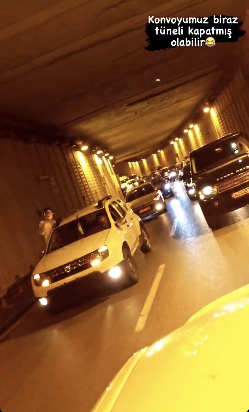 İstanbul'da düğün konvoyu terörü 6